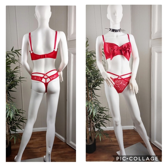NWT VS wicked balconette bra and panty set *2 pieces - Picture 4 of 12